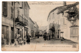 La Motte-Chalançon. La Grand'Rue. Epicerie Nicolas. Tabac - Sonstige & Ohne Zuordnung