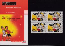 NEDERLAND, 1997, MNH Zegels In Mapje, Suske & Wiske Zegels , NVPH Nrs. 1714, Scannr. M167 - Unused Stamps