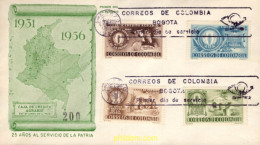 731550 MNH COLOMBIA 1957 25 ANIVERSARIO DE LA CAJA DE CREDITO RURAL - Colombie