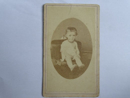 CDV - Photo Alexandre Mustière PARIS - Enfant - Old (before 1900)
