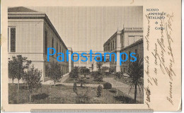 229387 ARGENTINA BUENOS AIRES NEW HOSPITAL ITALIANO CIRCULATED TO URUGUAY POSTAL POSTCARD - Argentine