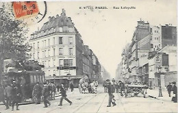 CPA Paris Rue Lafayette - Distrito: 09