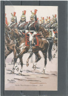 MILITAIRE-UNIFORMES -GARDE REPUBLICAINE A CHEVAL 1929 -ILLUSTRÉ PAR P.A.LEROUX - Uniforms