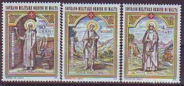 MALTE Ordre De 125-127,unused,Christmas 1976 (**) - Malta (Orden Von)