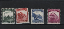 Deutsches Reich  Michel Kat.Nr Postfr/** 580/583 - Unused Stamps