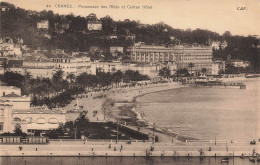P1- 06 CANNES PROMENADE DES ALLIES ET CARLTON HOTEL - Cannes