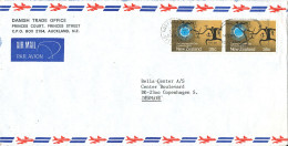 New Zealand Air Mail Cover Sent To Denmark 5-4-1983 - Posta Aerea