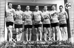 PHOTO CYCLISME REENFORCE GRAND QUALITÉ ( NO CARTE ), GROUPE TEAM KAS 1958 - Wielrennen