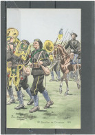 MILITAIRE-UNIFORMES -BATAILLON DE CHASSEURS  1919 -ILLUSTRÉ PAR P.A.LEROUX - Uniforms