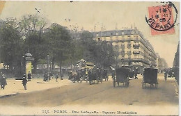 CPA Paris Rue Lafayette - Square Montholon - Paris (09)