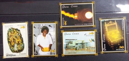 Ghana 2007, Minerals Gold Ore, MNH Stamps Set - Ghana (1957-...)