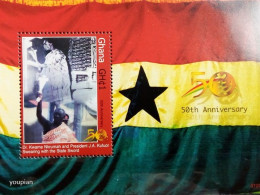 Ghana 2007, Presidents, MNH S/S - Ghana (1957-...)