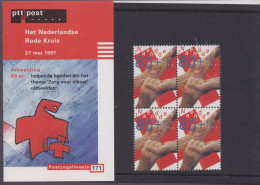 NEDERLAND, 1997, MNH Zegels In Mapje, Rode Kruis Zegels , NVPH Nrs. 1722, Scannr. M171 - Ungebraucht