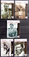 Ghana 2009, Old Footballer, MNH Stamps Set - Ghana (1957-...)