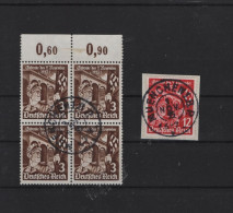 Deutsches Reich  Michel Kat.Nr Gest 598/599 - Used Stamps
