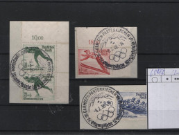 Deutsches Reich  Michel Kat.Nr Gest 600/602 Oly SSt - Used Stamps