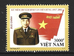 VIET NAM. N°2530 De 2017. Personnalité. - Viêt-Nam