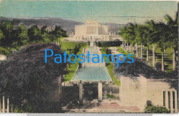 229391 US HAWAII ISLAND OF OAHU THE MORMON TEMPLE AT LAIE CIRCULATED TO ARGENTINA POSTAL POSTCARD - Autres & Non Classés