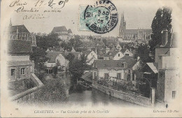 28. CHARTRES. VUE GENERALE PRISE DE LA COURTILLE. 1905. - Chartres