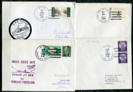USA Schiffspost, Navire, Paquebot, Ship Letter, USS Vermillion, Dixon, Dealey, Dupont - Postal History