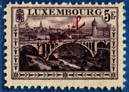 Luxemburg 1923 Service 5 Fr Perf 11½, 1 Value MNH - Oficiales