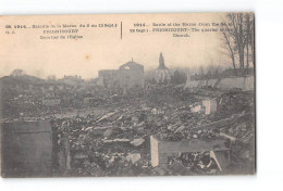FRIGNICOURT - Quartier De L'Eglise - Bataille De La Marne 1914 - Très Bon état - Otros & Sin Clasificación