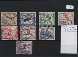 Deutsches Reich  Michel Kat.Nr  Gest 609/616 - Used Stamps
