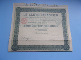 LE LLOYD FINANCIER (1924) - Other & Unclassified