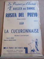 Pasos-dobles Rosita Del Pueyo Brassey-La Cucuronnaise Bressier Bressier - Partitions Musicales Anciennes