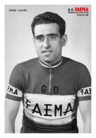 PHOTO CYCLISME REENFORCE GRAND QUALITÉ ( NO CARTE ), JESUS LOROÑO TEAM FAEMA 1958 ( FORMAT 10,5 X 15 ) - Ciclismo