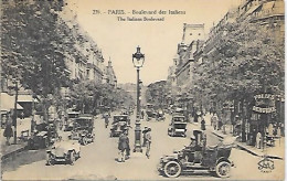 CPA Paris Le Boulevard Des Italiens - District 09