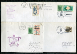 USA Schiffspost, Navire, Paquebot, Ship Letter, USS Simon Lake, Sperry, Courtney, Alfred A. Cunningham - Marcofilia