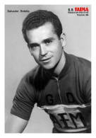 PHOTO CYCLISME REENFORCE GRAND QUALITÉ ( NO CARTE ), SALVADOR BOTELLA TEAM FAEMA 1958 ( FORMAT 10,5 X 15 ) - Wielrennen