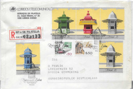 Postzegels > Europa > Portugal >aangetekende Brief Met 13 Zegels  (17941) - Andere & Zonder Classificatie
