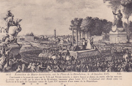 Postcard - Execution De Marie-Antoinette, Sur La Place De La Revolution  - Card No. 4055 - VG - Ohne Zuordnung