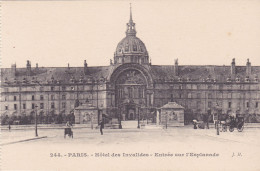 Postcard - Paris - Hôtel Des Invalides - Entrée Sur L'Esplanade - Card No. 244 - VG - Zonder Classificatie