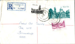 RSA South Africa Cover Tzaneen To Johannesburg - Cartas & Documentos