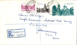 RSA South Africa Cover Coronation To Johannesburg - Lettres & Documents
