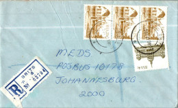 RSA South Africa Cover Brits To Johannesburg - Cartas & Documentos