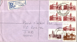 RSA South Africa Cover Rand-Fontein  - Lettres & Documents
