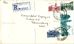 RSA South Africa Cover Sea Park  To Johannesburg - Lettres & Documents