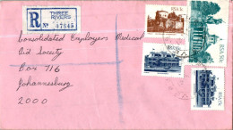 RSA South Africa Cover Three Rivers  To Johannesburg - Lettres & Documents