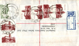 RSA South Africa Cover Vereeniging  To Johannesburg - Covers & Documents