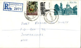 RSA South Africa Cover Grootvlei  To Johannesburg - Brieven En Documenten