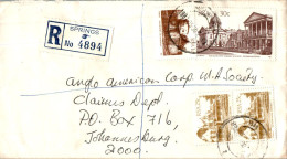 RSA South Africa Cover Springs  To Johannesburg - Lettres & Documents