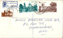 RSA South Africa Cover Alberton  To Johannesburg - Lettres & Documents