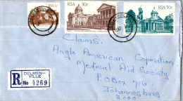 RSA South Africa Cover Delmenville  To Johannesburg - Storia Postale