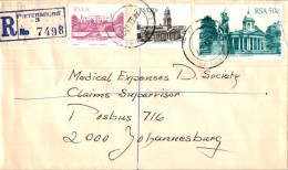 RSA South Africa Cover Pietersburg  To Johannesburg - Covers & Documents