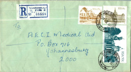 RSA South Africa Cover Vanderijlpark  To Johannesburg - Cartas & Documentos