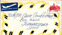 RSA South Africa Cover  To Johannesburg - Lettres & Documents
